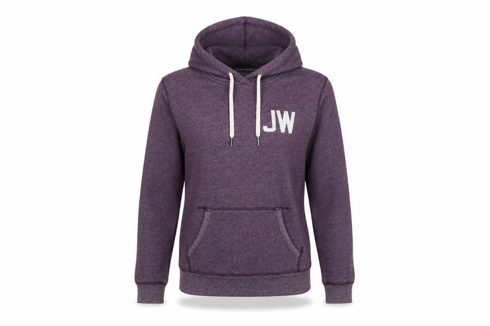 Jack Wills Womens Purple Hoodie UK 8 Pullover Sweatshirt