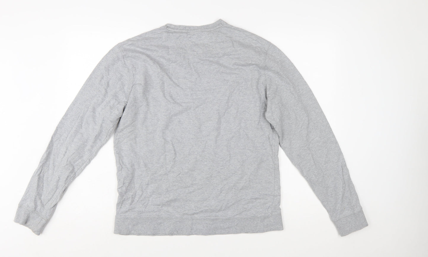 Robert Graham Womens Grey Skull Graphic Pullover Sweatshirt M