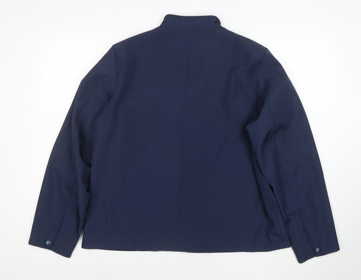 Klass Collection Women’s Blue Polyester Mid-Length Jacket Size 18