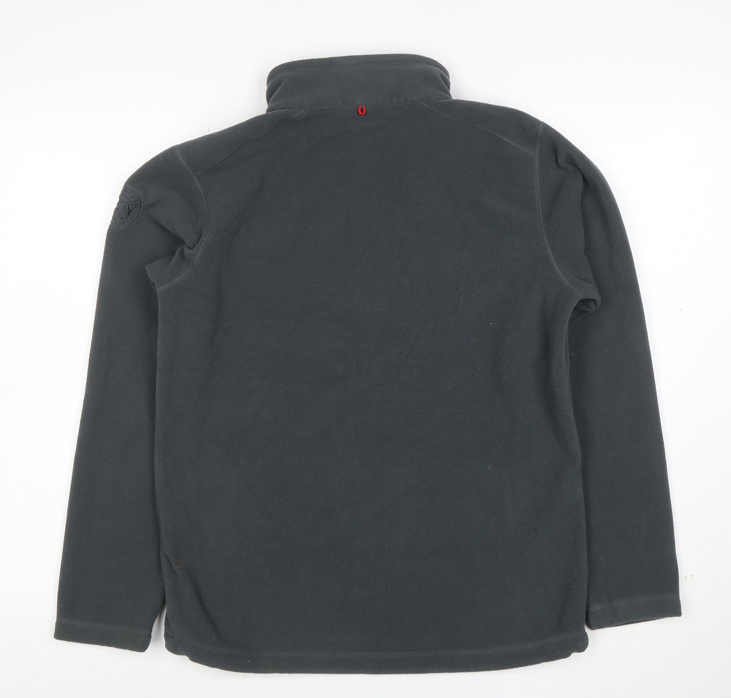 Tog Twenty Four Boys Grey Fleece Jacket 13 Years Full Zip Lightweight Outdoor