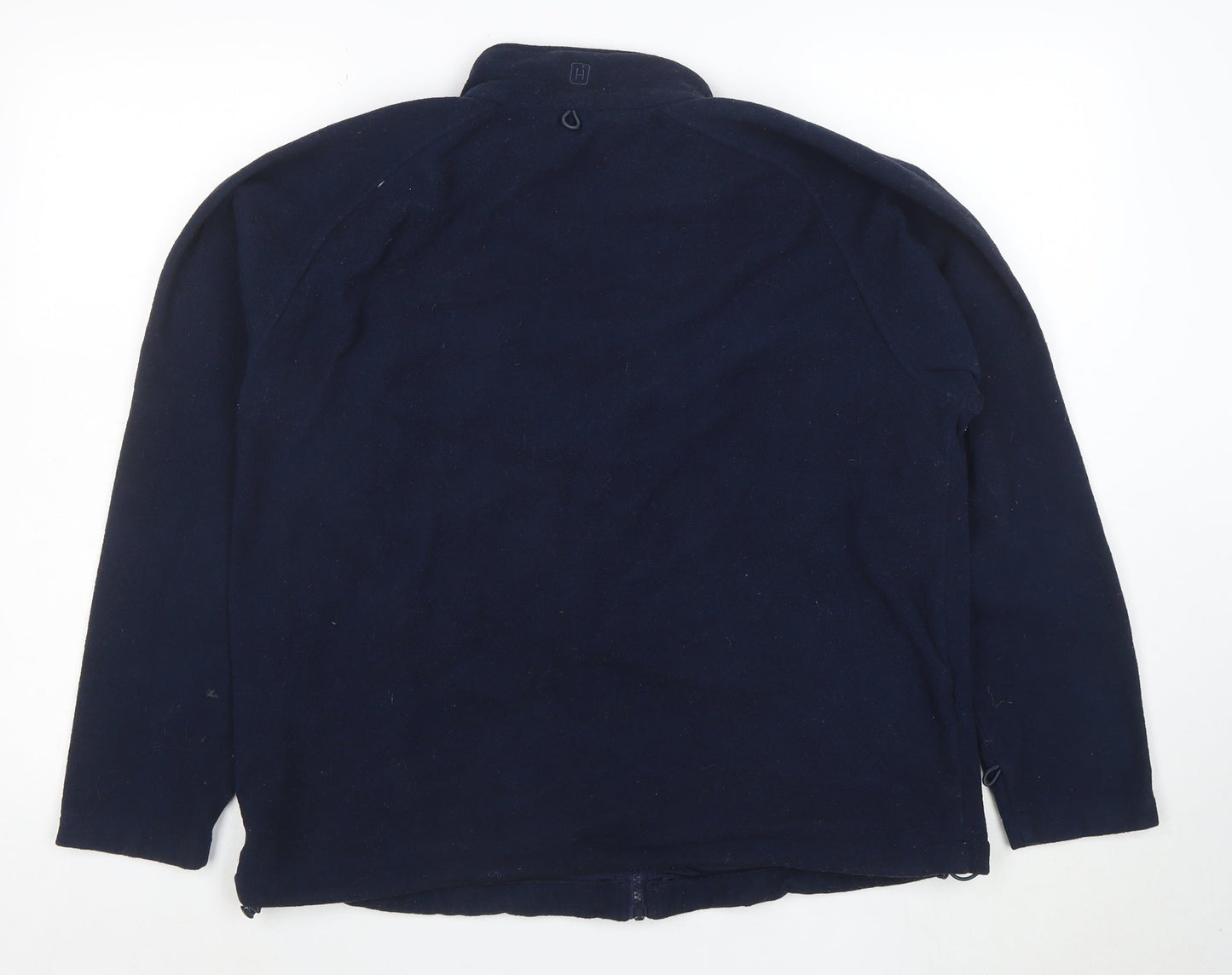 Hi Gear Womens Blue Fleece Full Zip Jacket Size L Outdoor Warm Layer