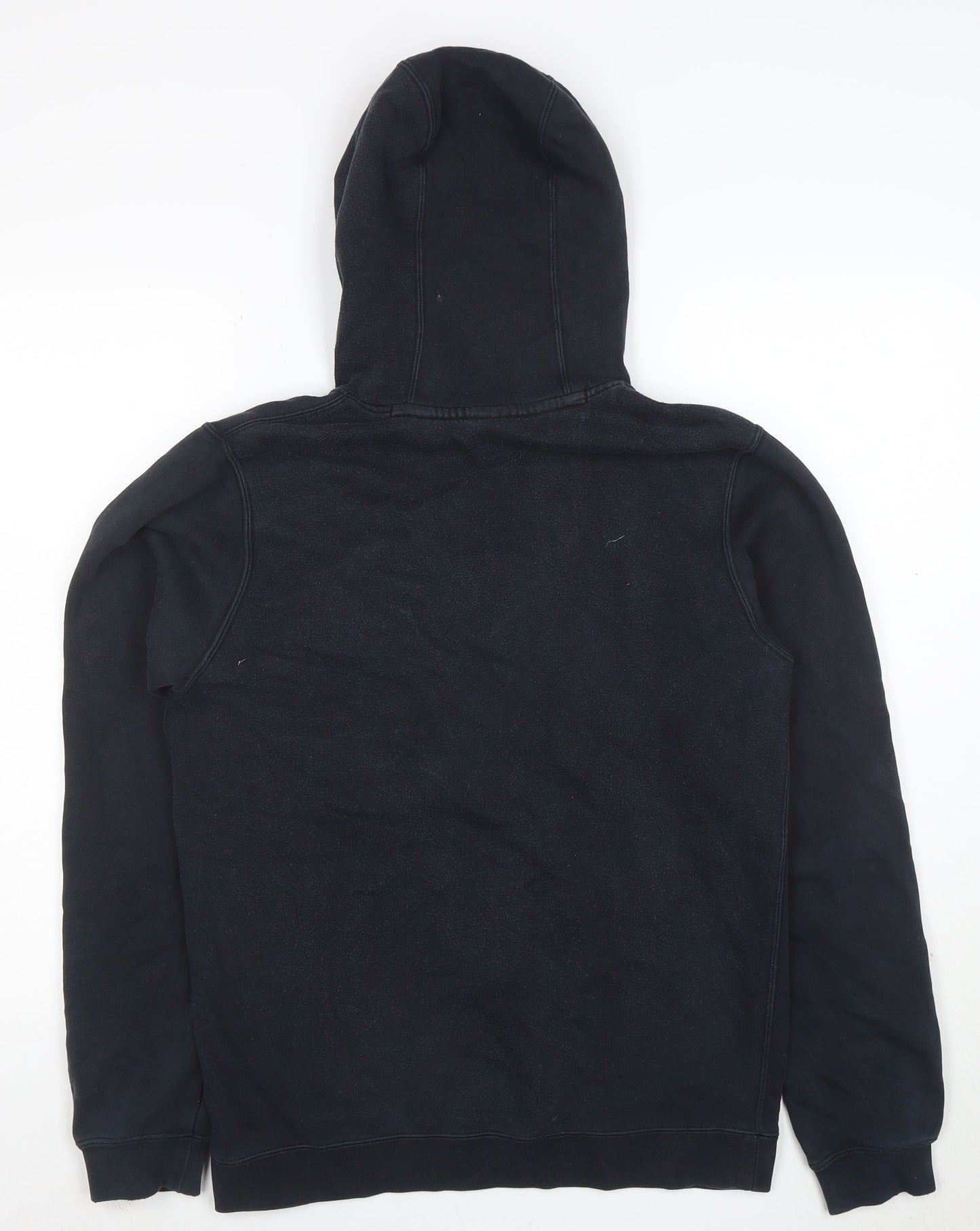 Nike Men's Black Pullover Hoodie Small Fleece Cotton Blend