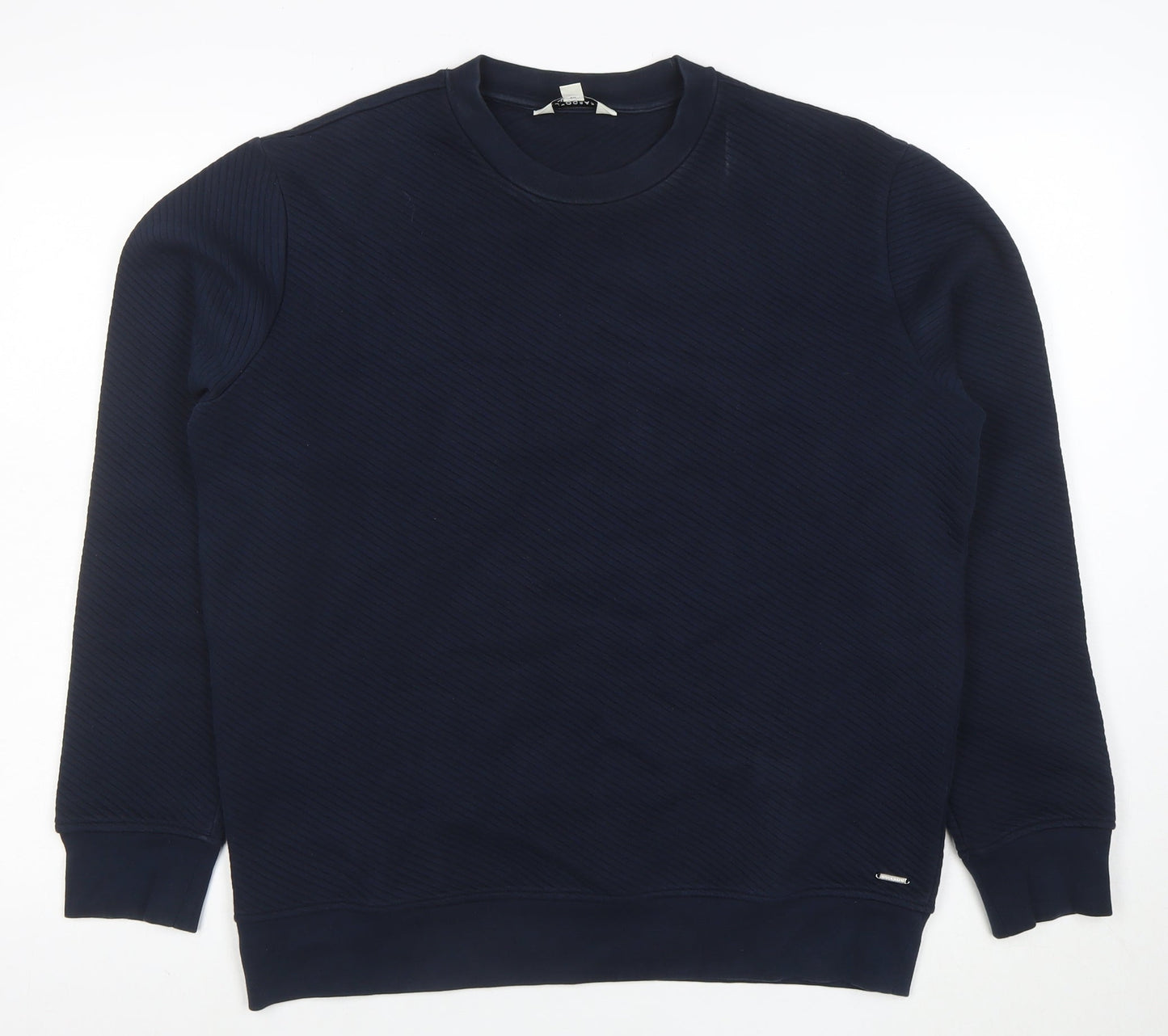 Marks and Spencer Men’s Blue Crew Neck Pullover Sweatshirt M