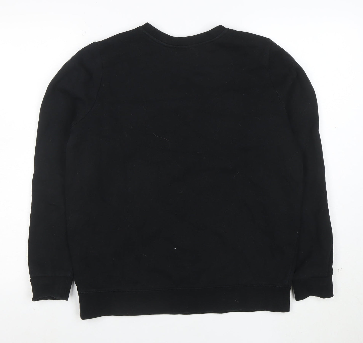 Joanie Boys Black Dinosaur Sweatshirt S Crew Neck Pullover
