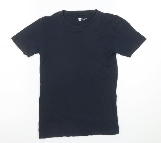 GAP Women’s Black XS Basic Cotton Crew Neck T-Shirt