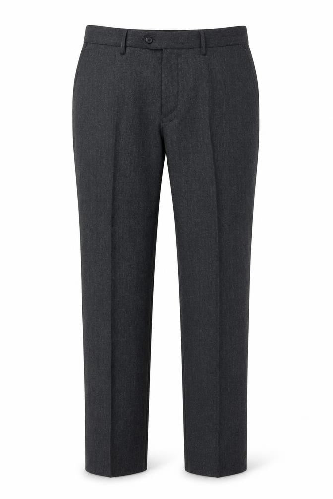 Next Men’s Grey Wool Dress Pants 34S Formal Trousers