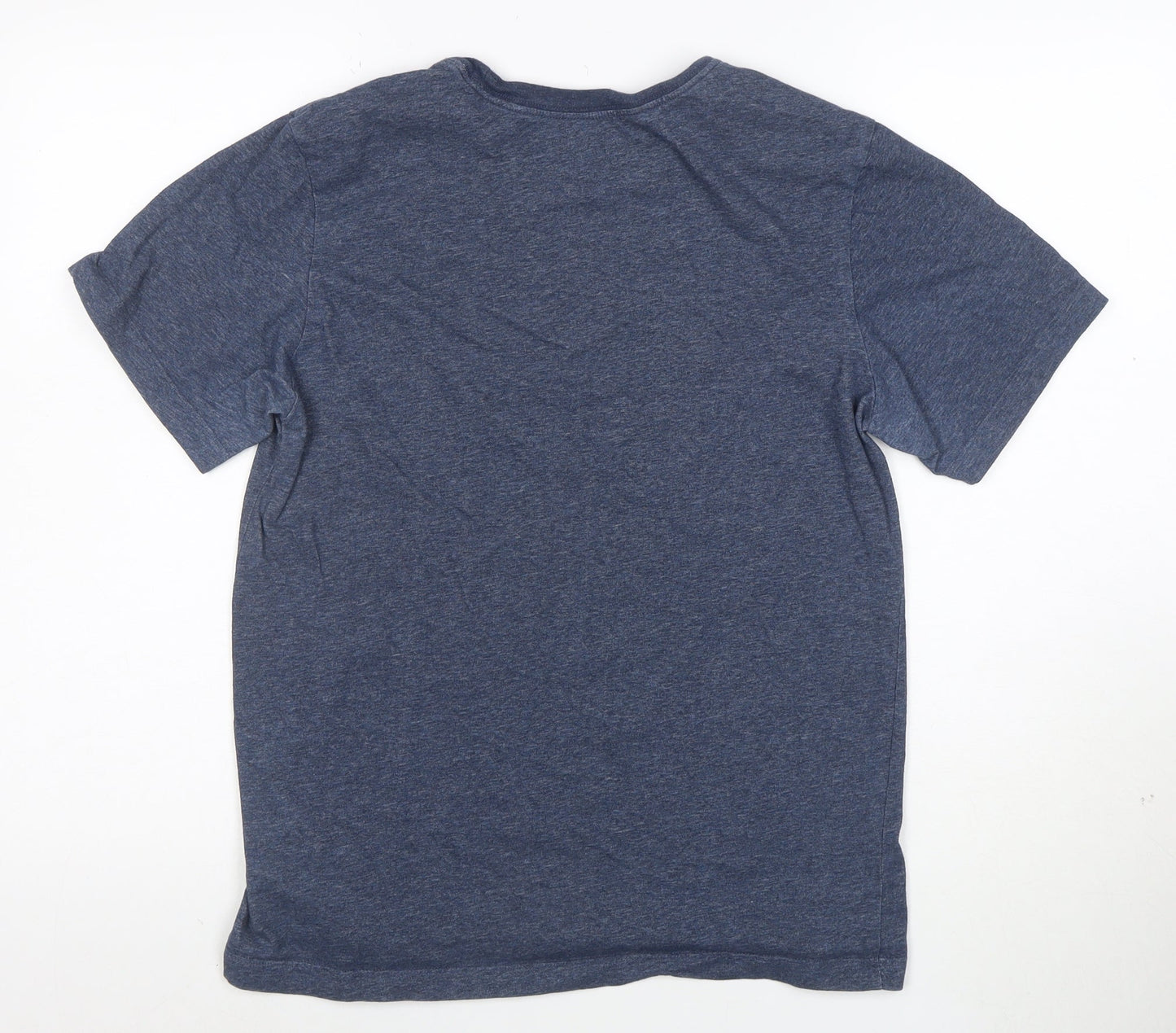 Nike Men's Blue Dri-FIT Crew Neck Sports T-Shirt Size S