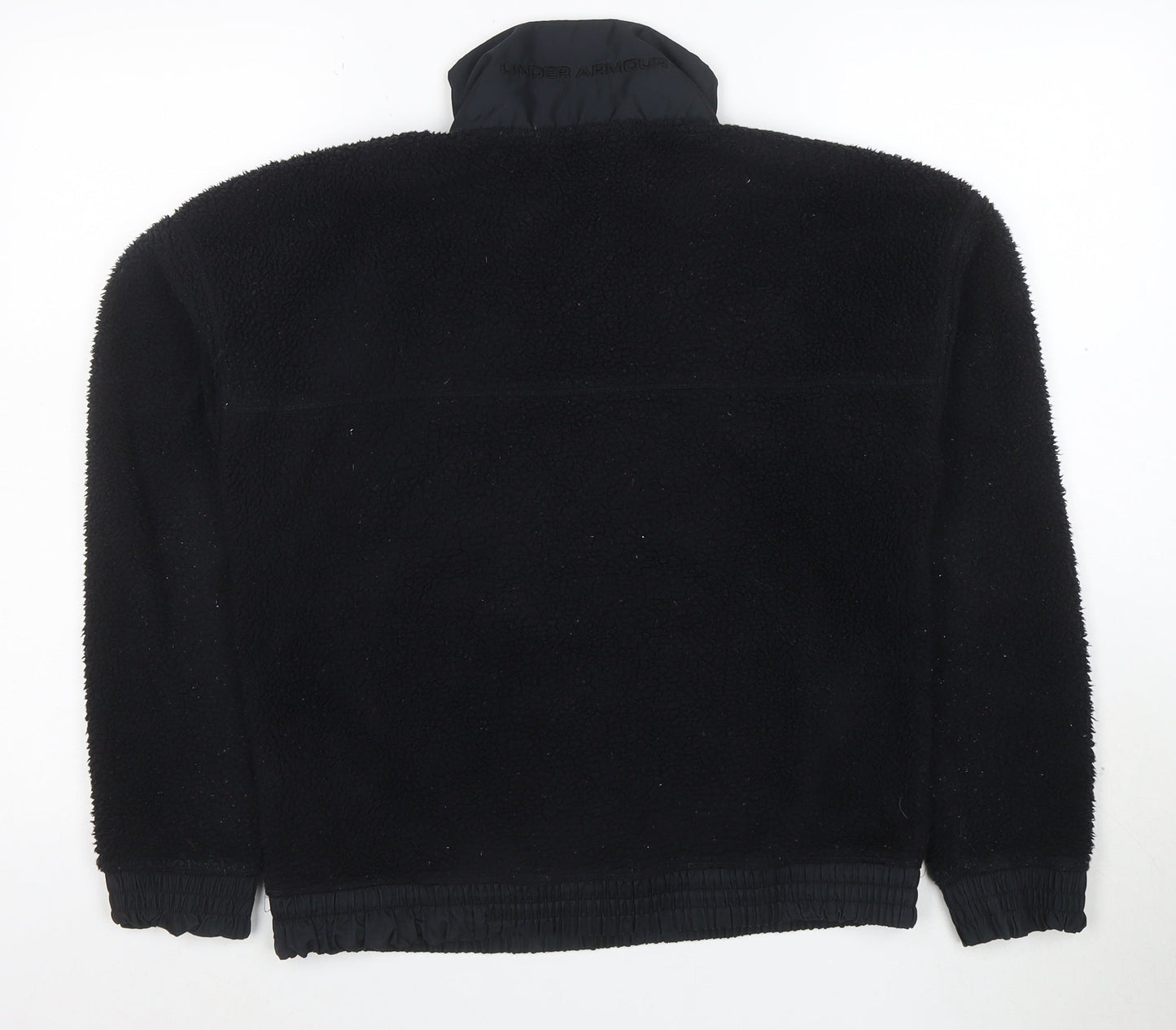 Under Armour Women's Black Small Fleece 1/2 Zip Pullover Sweatshirt