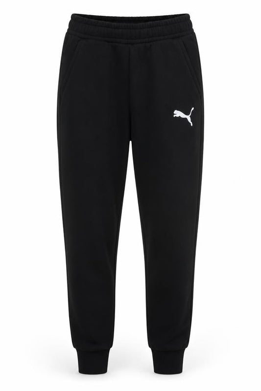 Puma Men's Black Jogger Trousers Size S Regular Fit Activewear
