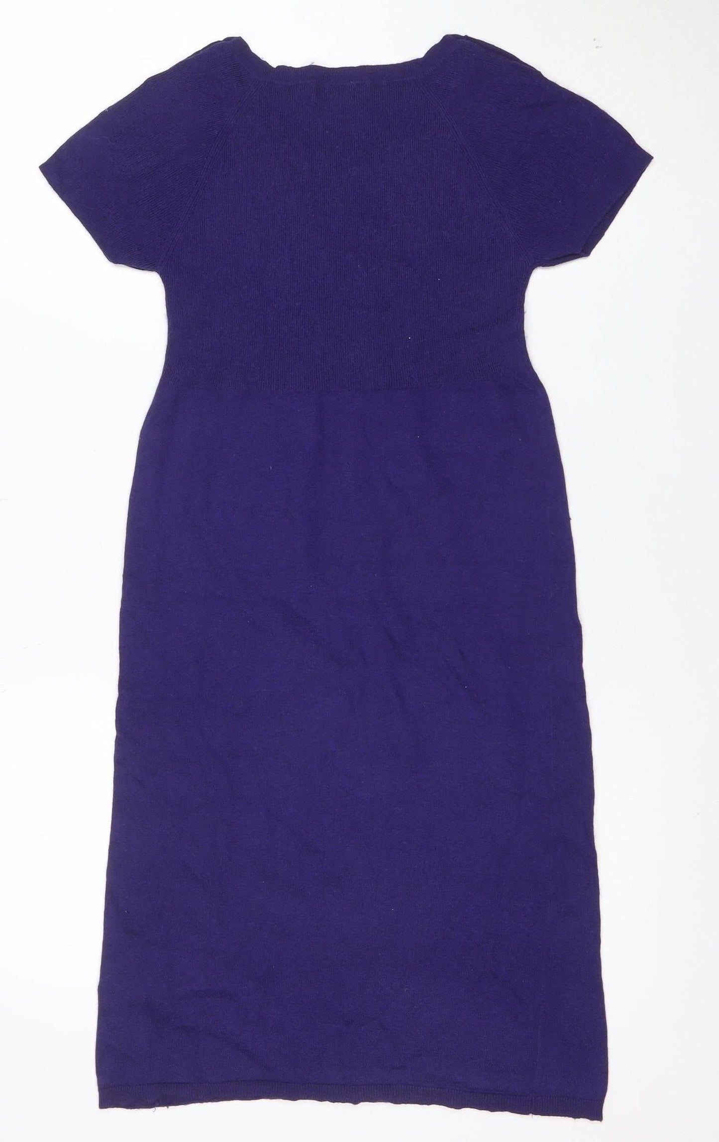 Apricot Women Purple Size 10 Bodycon Knit Dress