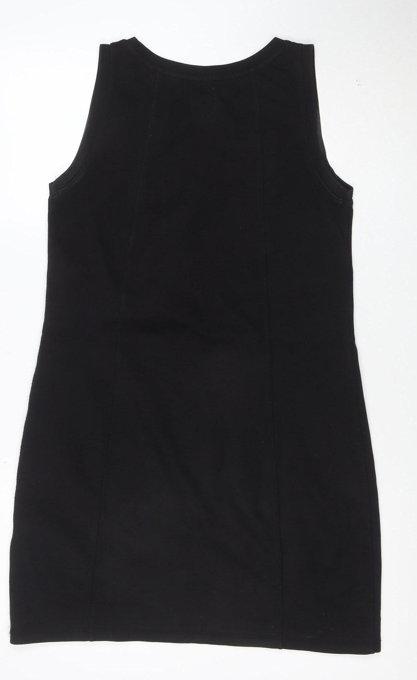 Superdry Women’s Black Sleeveless Shift Dress Size M