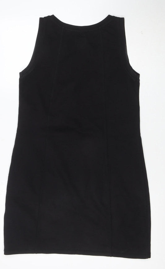 Superdry Women’s Black Sleeveless Shift Dress Size M