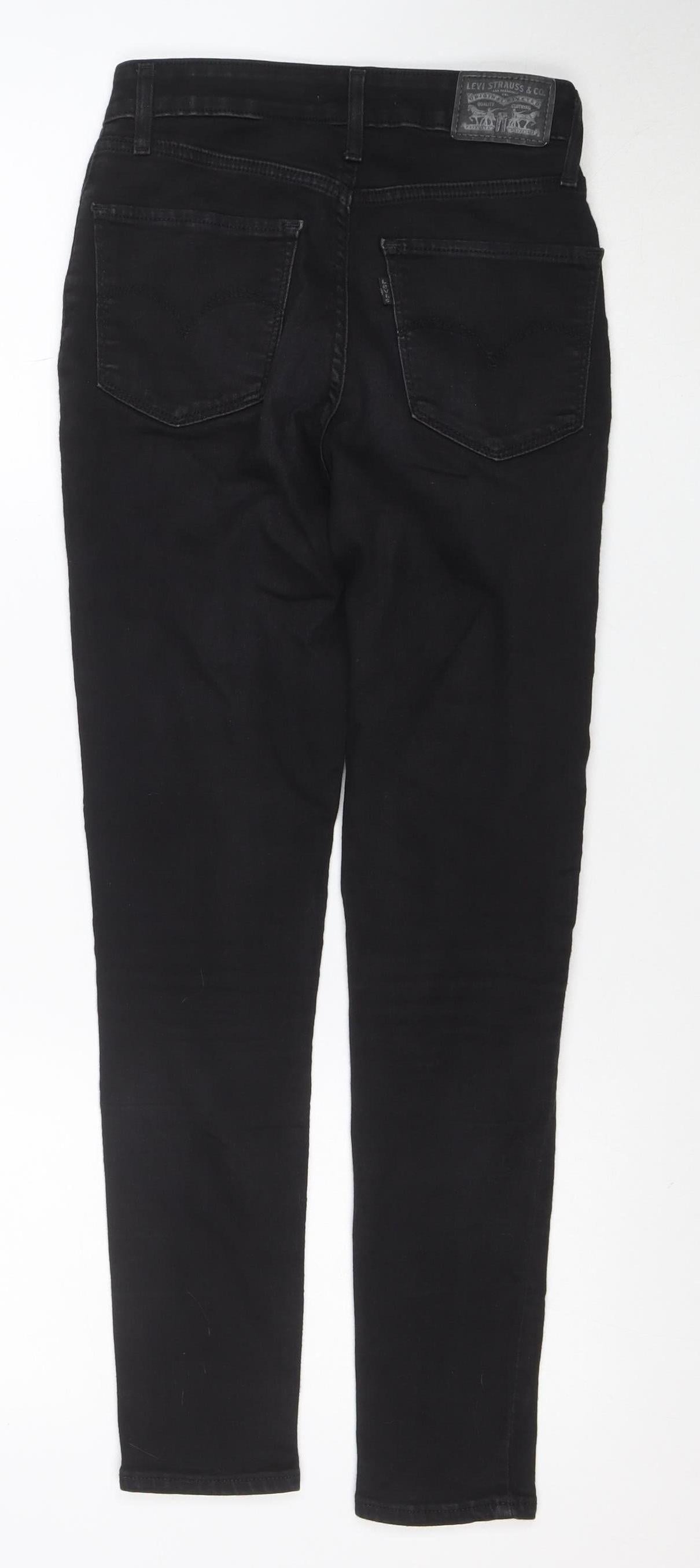 Levi's Women's Black 721 High Rise Skinny Jeans Size 26