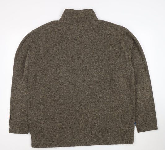 Karrimor Women’s Brown XL 1/2 Zip Fleece Pullover Sweatshirt