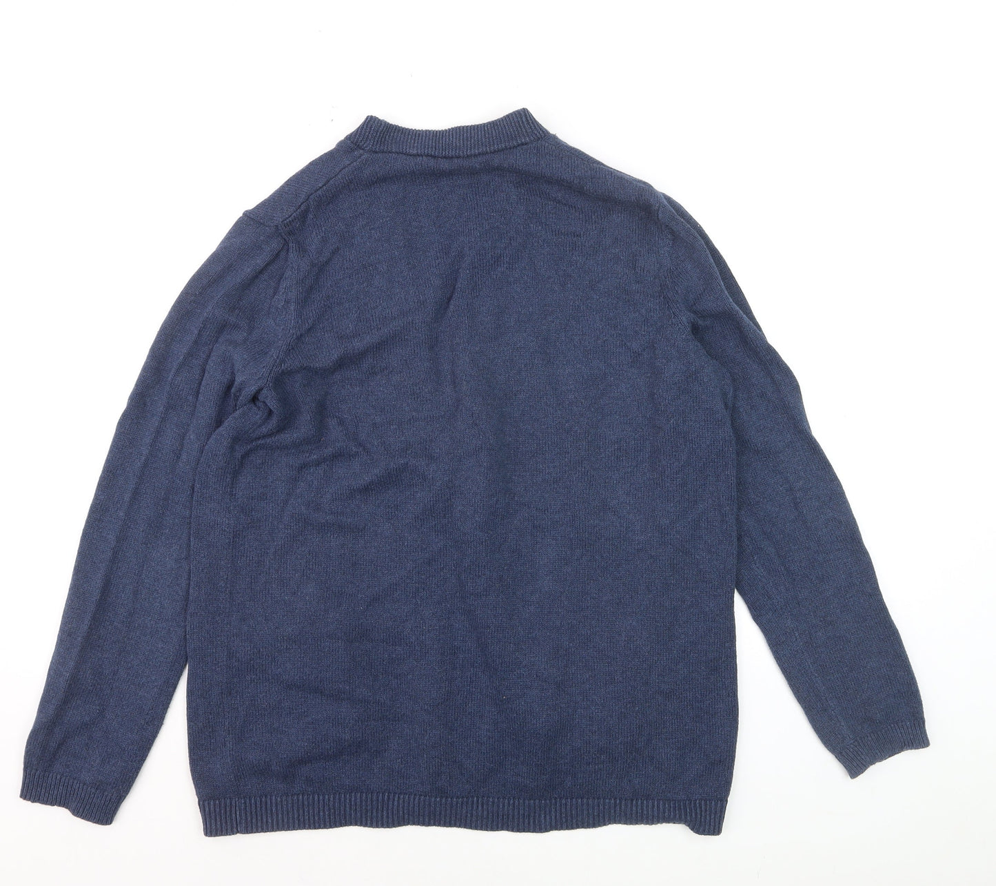 Seasalt Women’s Blue Organic Cotton V-Neck Cardigan UK 12