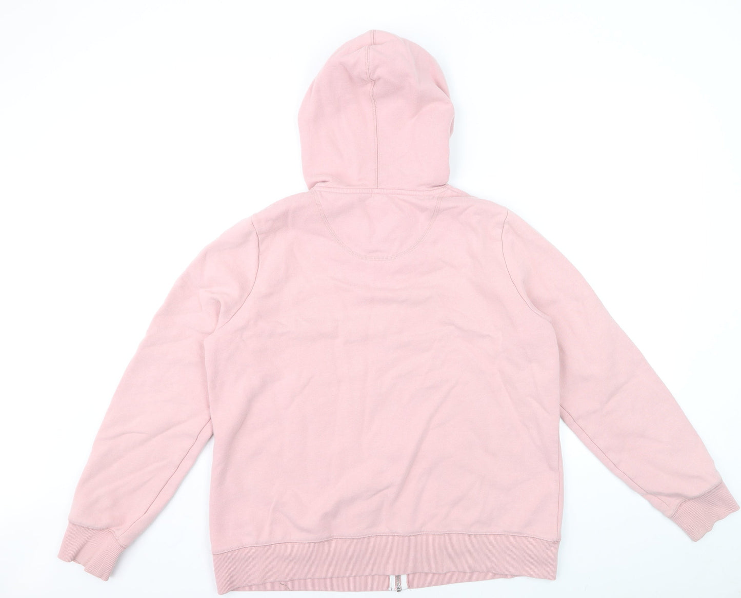 Crew Clothing Women Pink Size 16 Full Zip Hoodie with Pockets