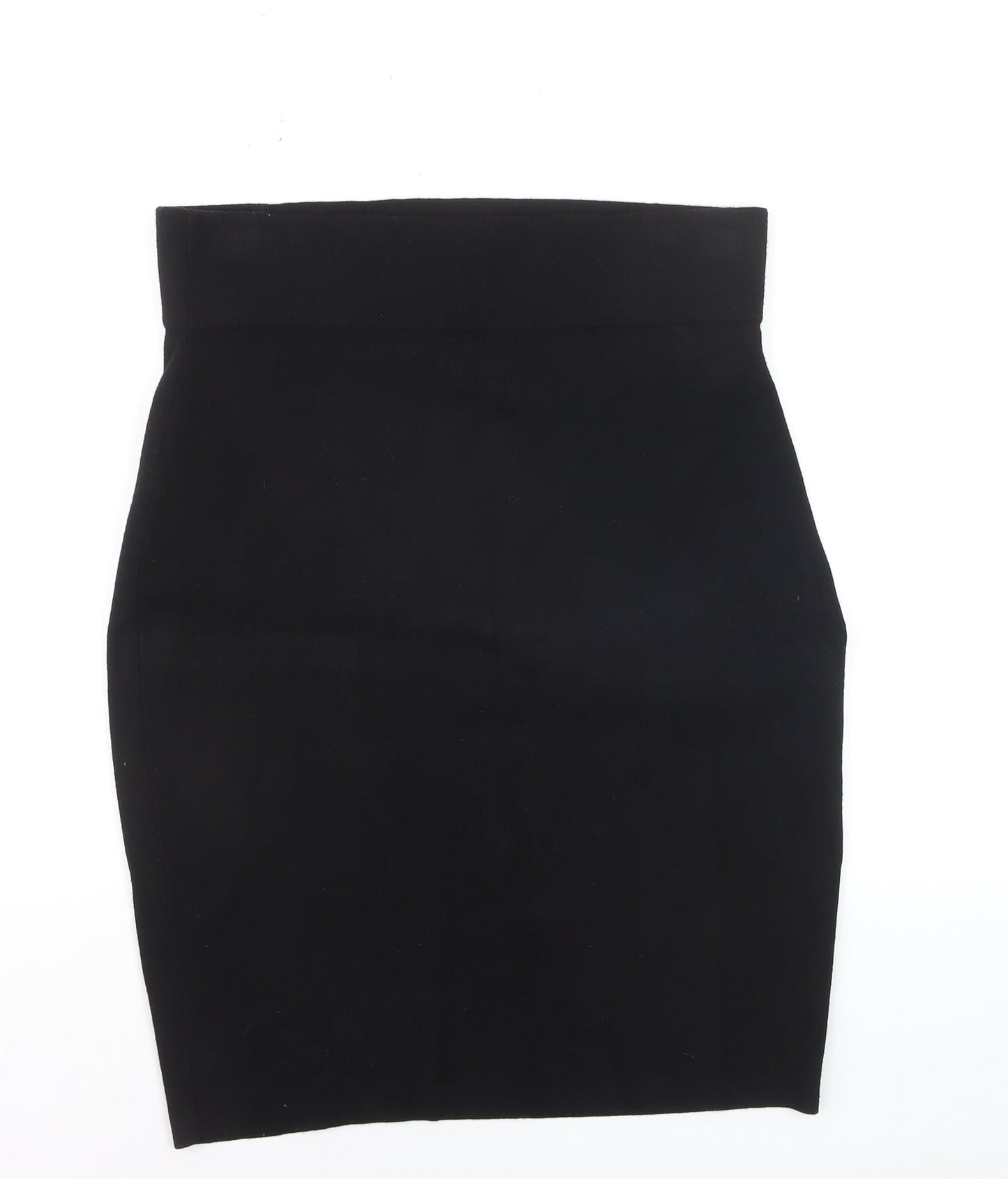 Phase Eight Women Black Size 14 Pencil Stretch Knee Skirt
