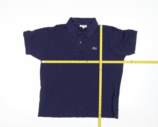 Lacoste Men’s Blue Classic Fit Cotton Polo Shirt XL
