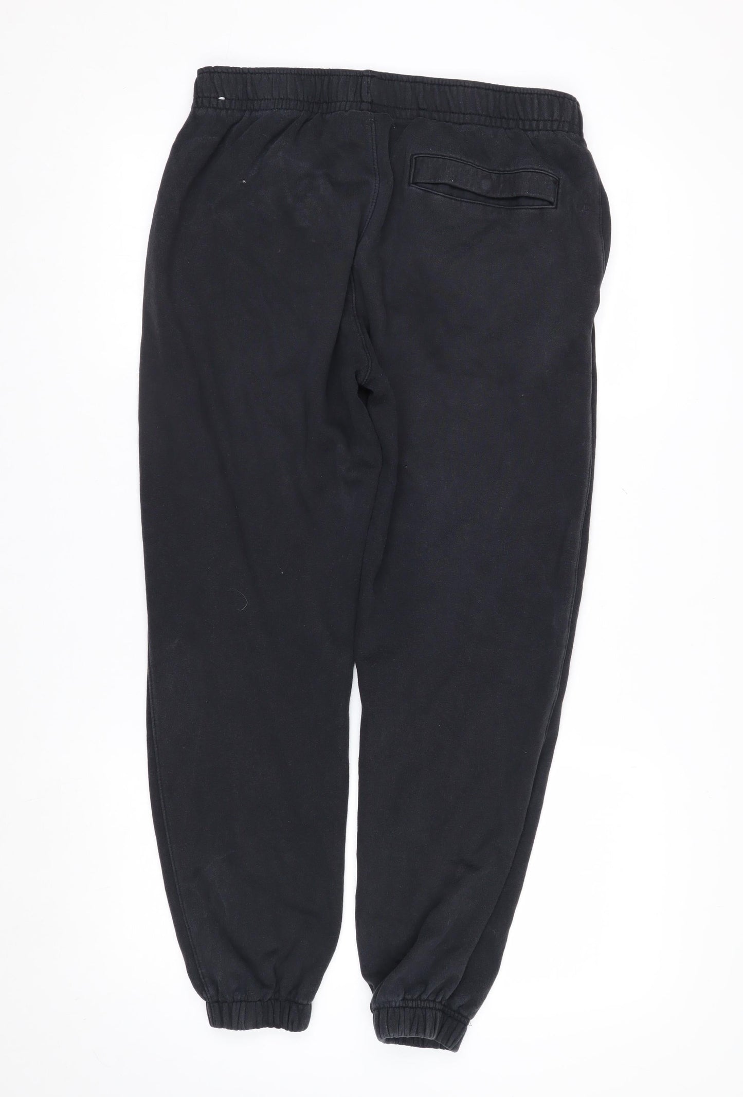 Nike Men's Black Jogger Sweatpants Size M Cotton Fleece