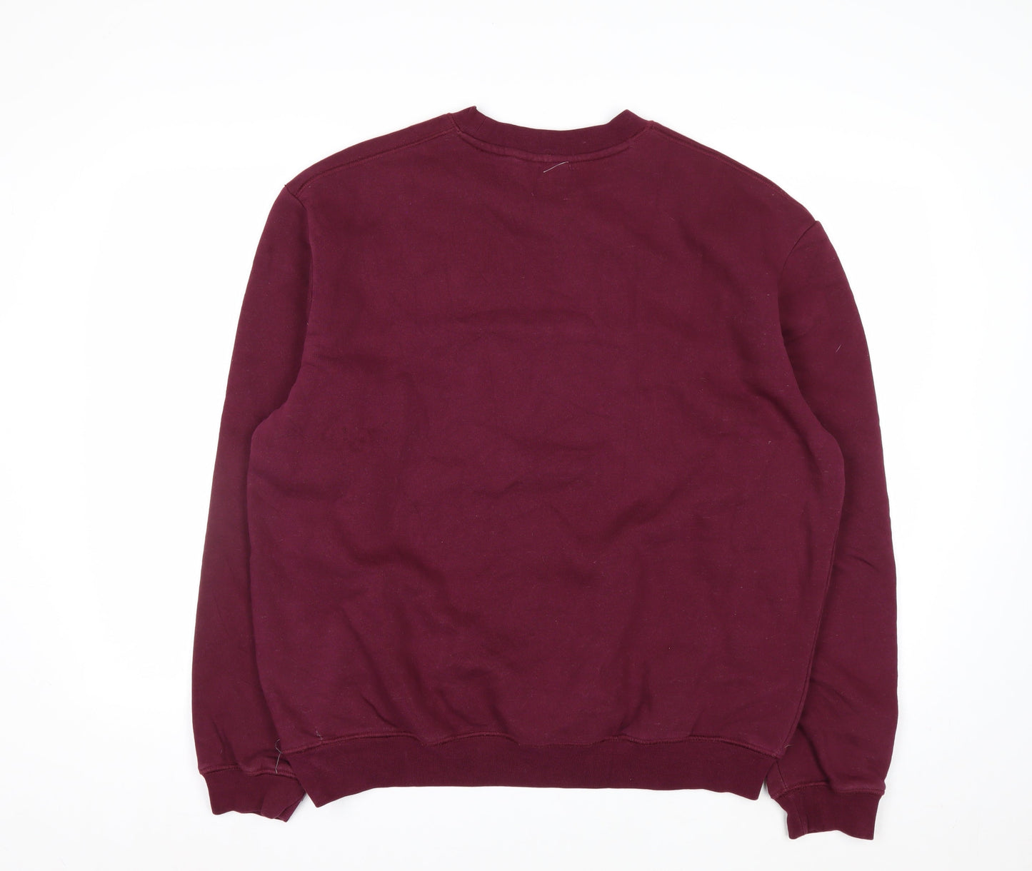 SMI Properties Men's Burgundy All American Graphic Crew Neck Sweatshirt XL