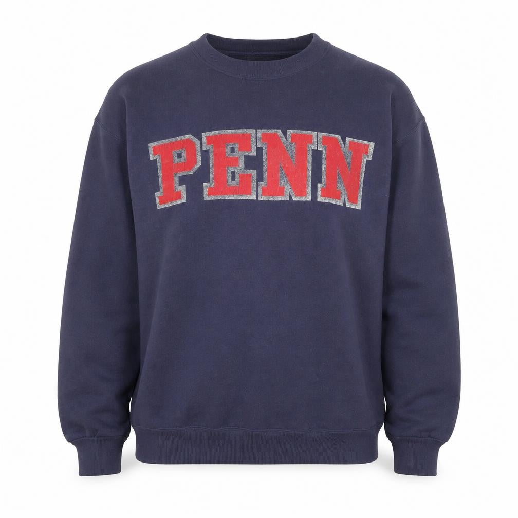 JanSport Mens Blue XL Pullover College PENN Logo Sweatshirt