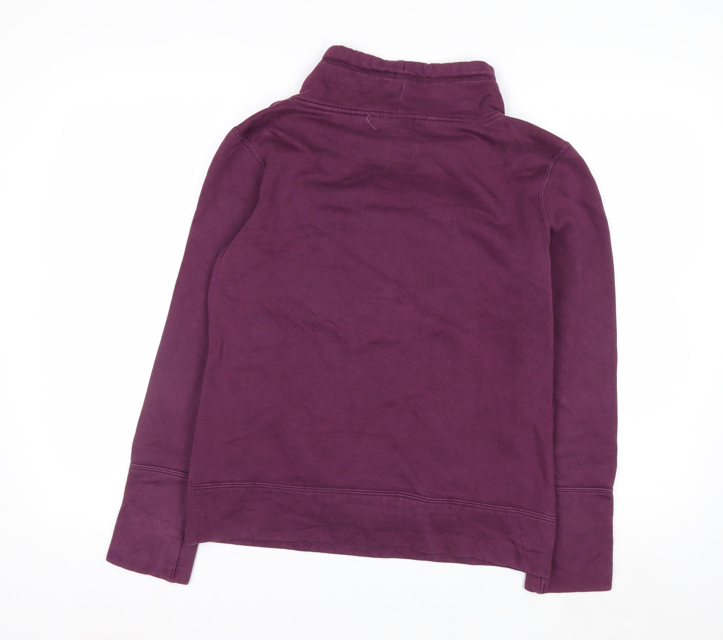 Puma Womens Purple Pullover Sweatshirt Size 10 Cotton Blend
