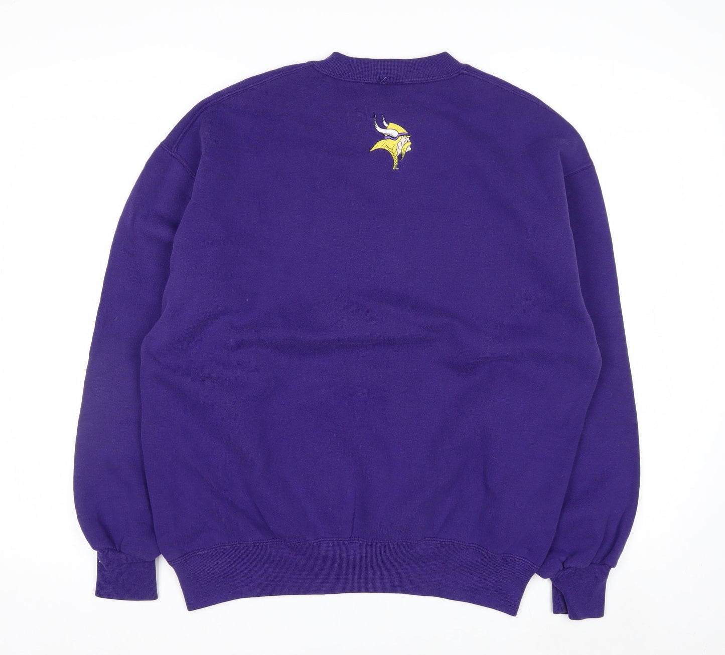 Russell Athletic Men's Purple Vikings Sweatshirt L Pullover Fleece