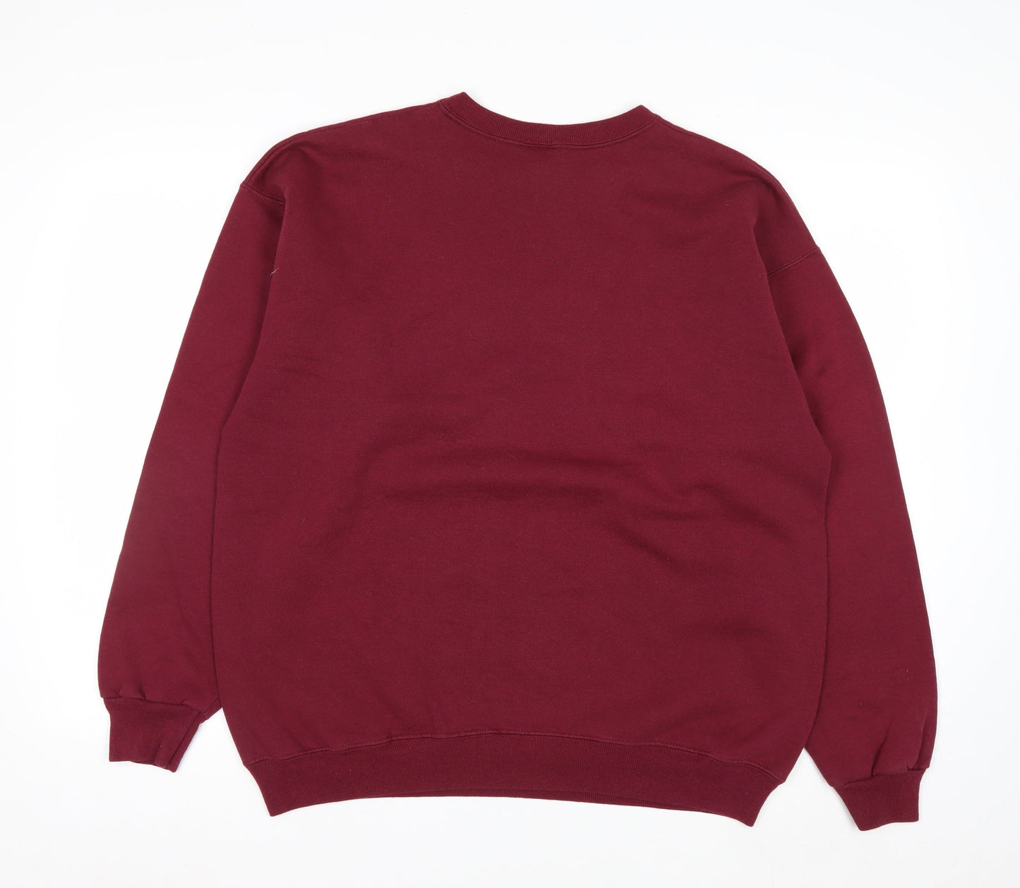 Champion Mens Red Large Pullover Sweatshirt Mississippi State Logo