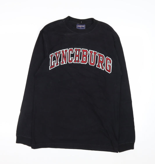 Jansport Men’s Black Lynchburg Graphic Pullover Sweatshirt Small