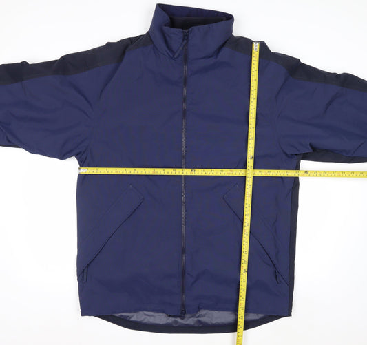 Roots Jeans Men's Blue Full Zip Lightweight Polyester Jacket Size S