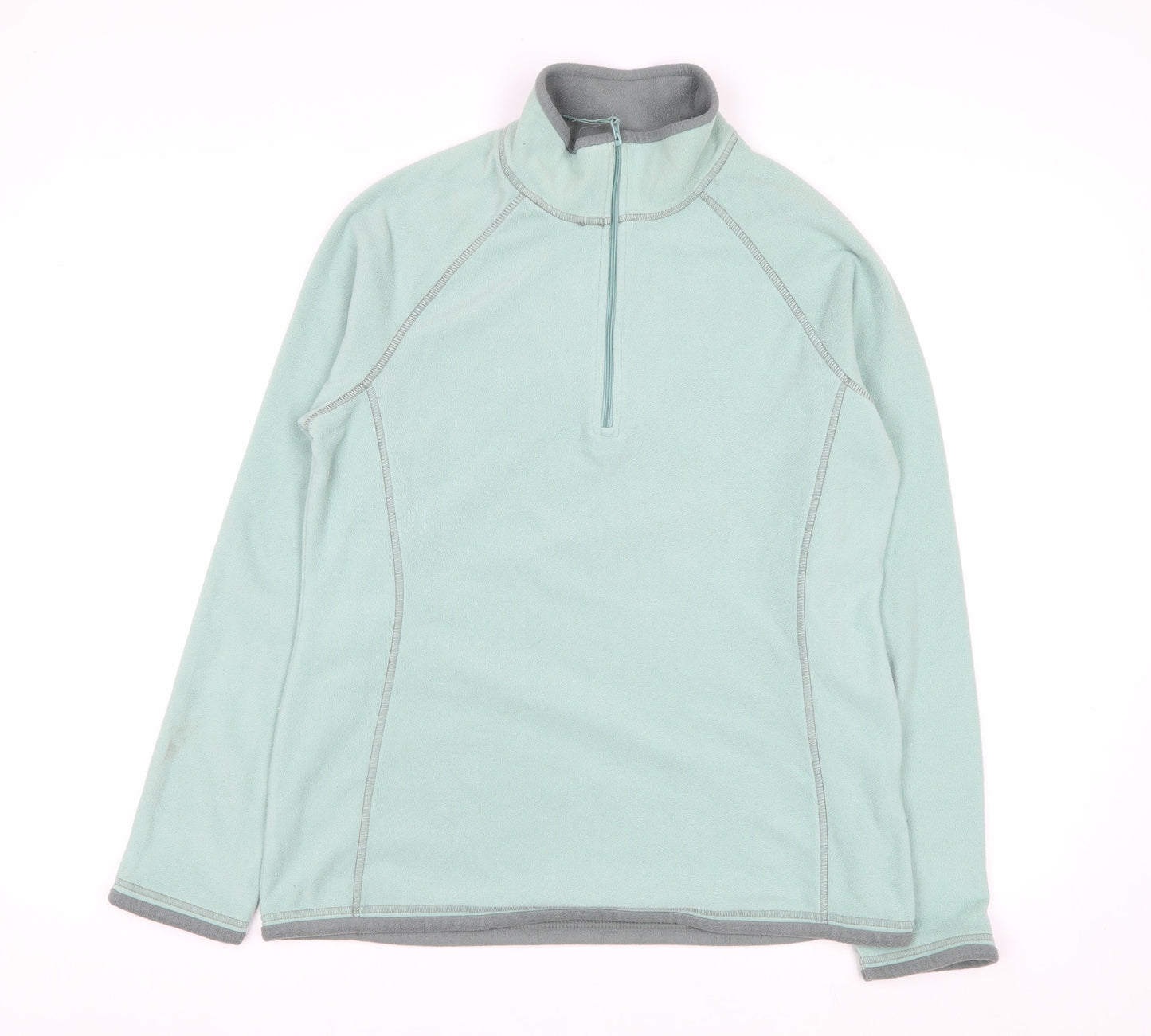 Mountain Warehouse Womens Blue Fleece Pullover Sweatshirt UK 12