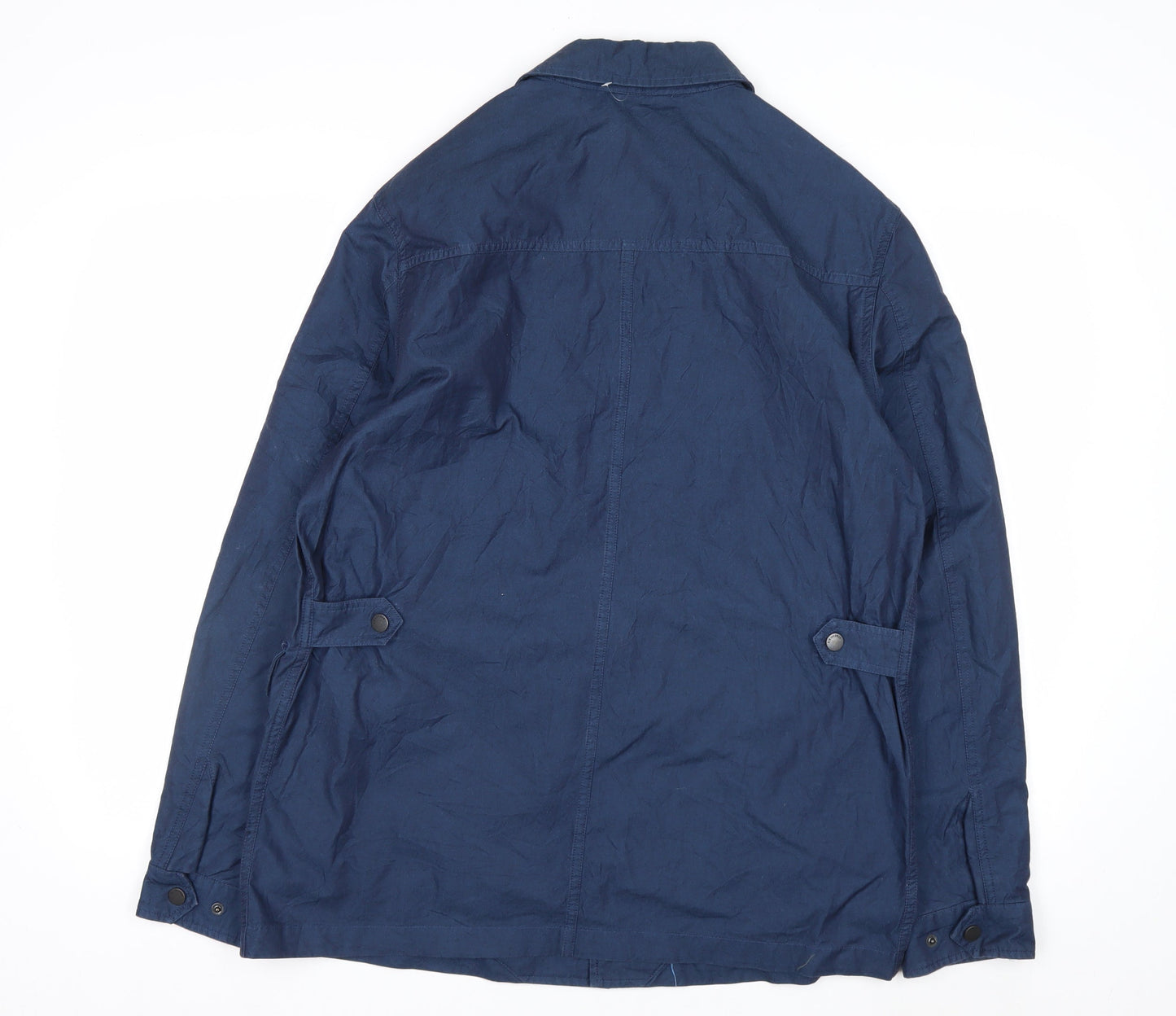 Ben Sherman Men's Blue Cotton Lined Casual Jacket Size M