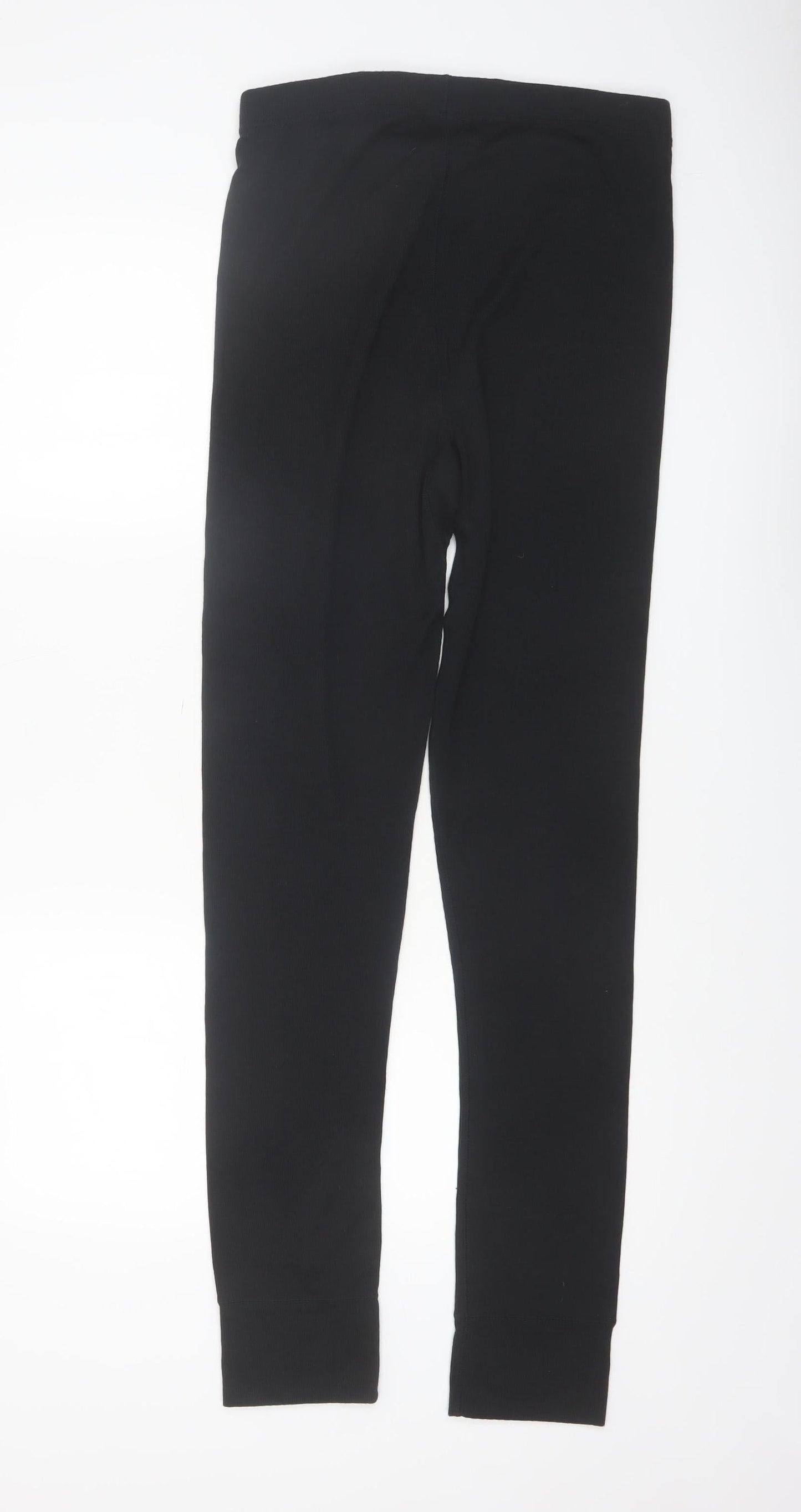 Trespass Womens Black Size 14 Thermal Leggings 100% Polyester
