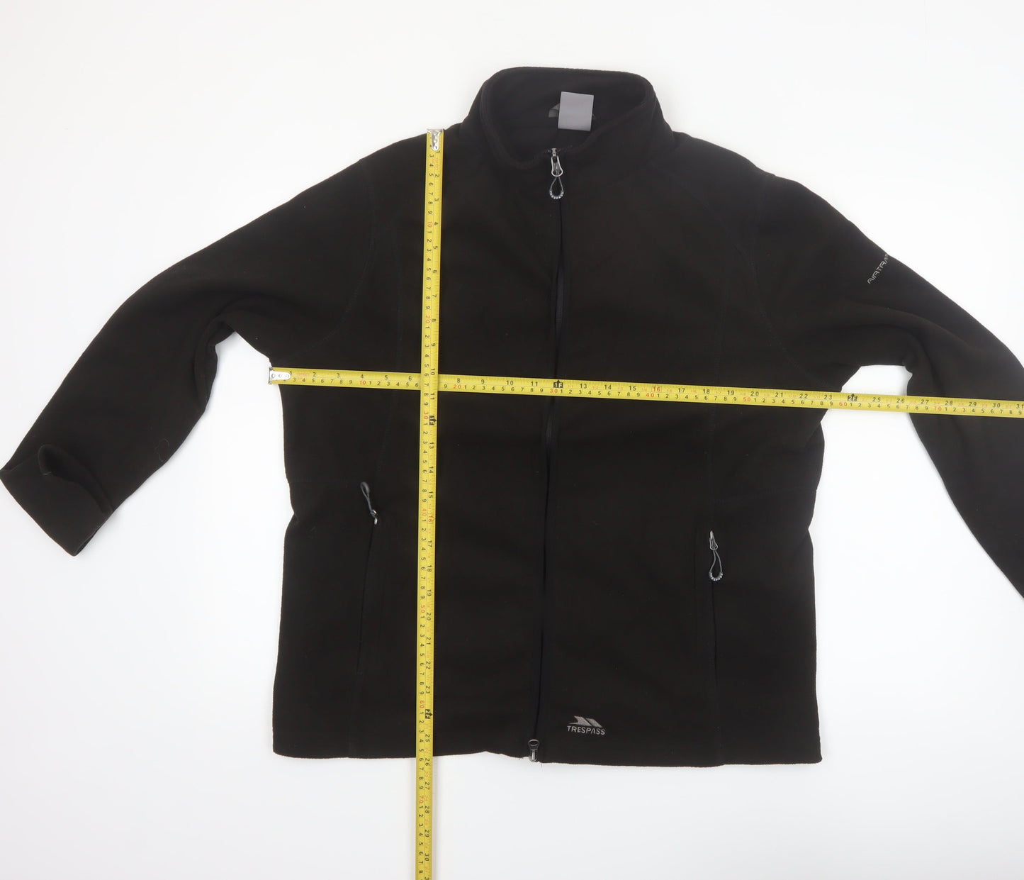Trespass Men’s Black 2XL Fleece Full Zip Outdoor Jacket