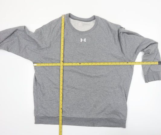 Under Armour Men's Grey XL Pullover Sweatshirt Sportswear