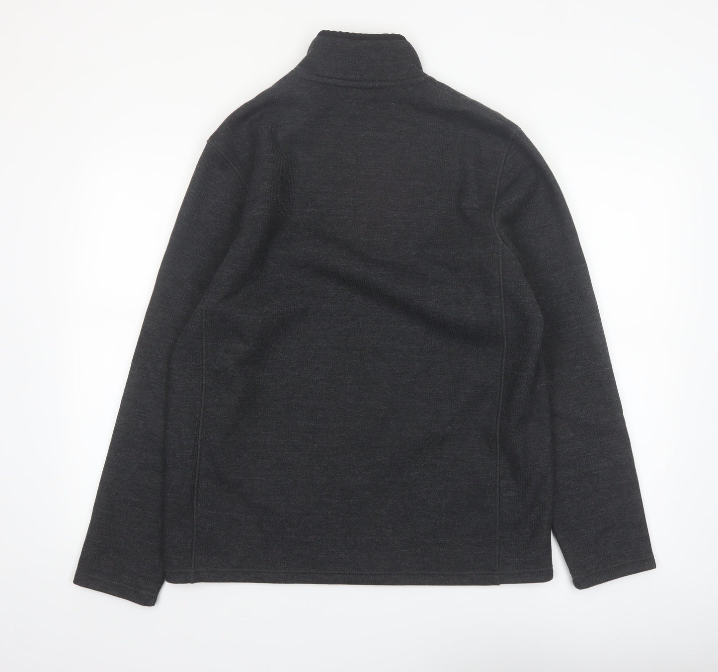 Mountain Warehouse Men's Grey 1/2 Zip Fleece Sweatshirt M