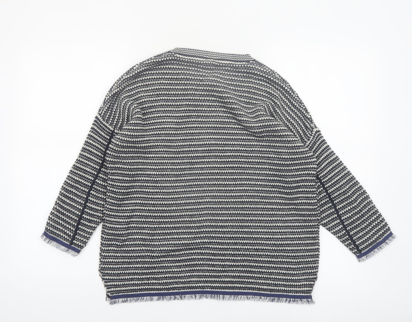 Warehouse Women’s Multicoloured Chunky Knit Jumper Size S Relaxed Fit