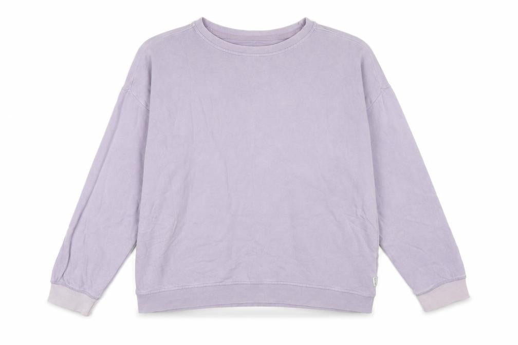 FatFace Women's Pale Lilac Pullover Sweatshirt Size 18 Cotton Casual