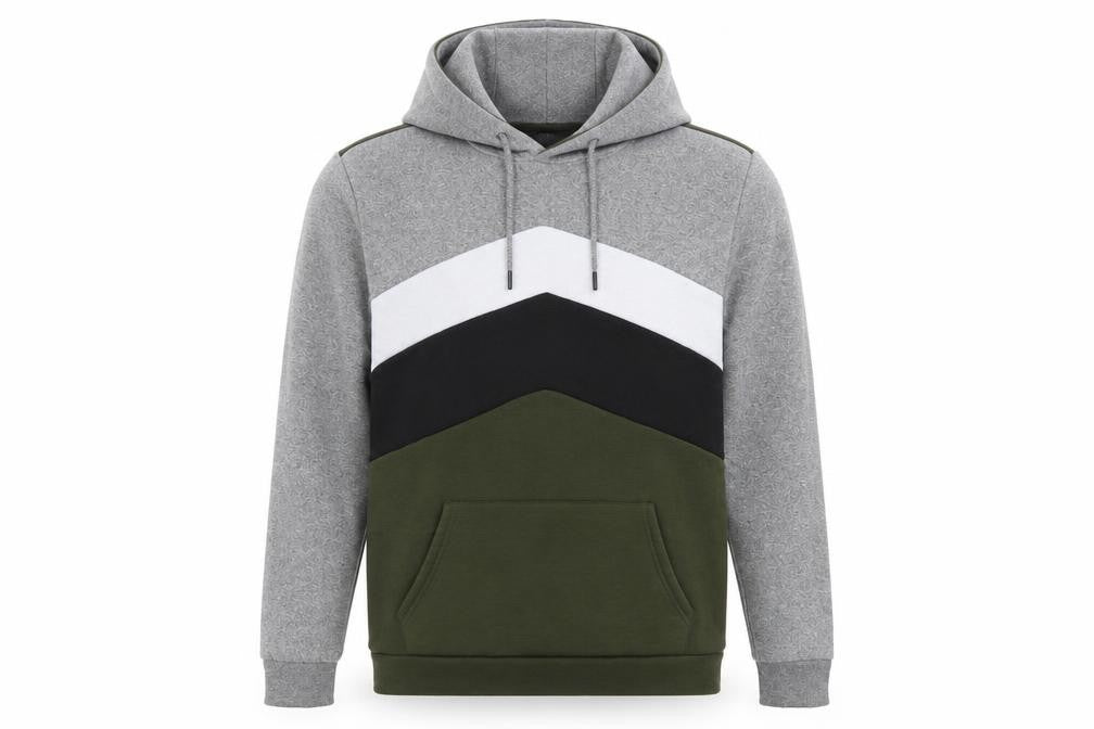 Brave Soul Men's Multicoloured Pullover Hoodie Size M