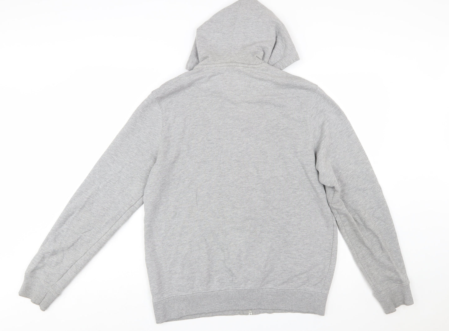Farah Men's Grey Full Zip Hoodie Size M Regular Fit
