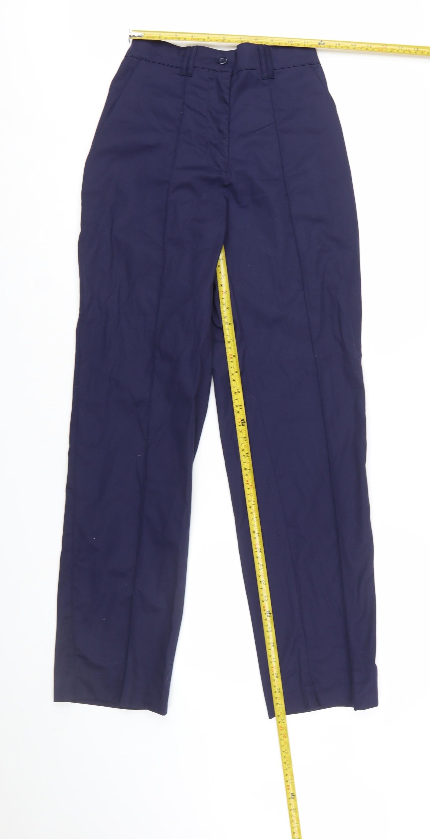 Grahame Gardner Women's Blue Workwear Trousers Size 10 Regular
