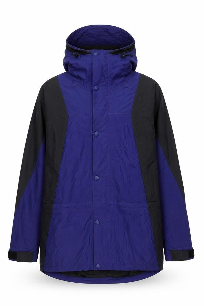 Cabela's Men's Blue Waterproof Nylon Anorak Jacket L Regular
