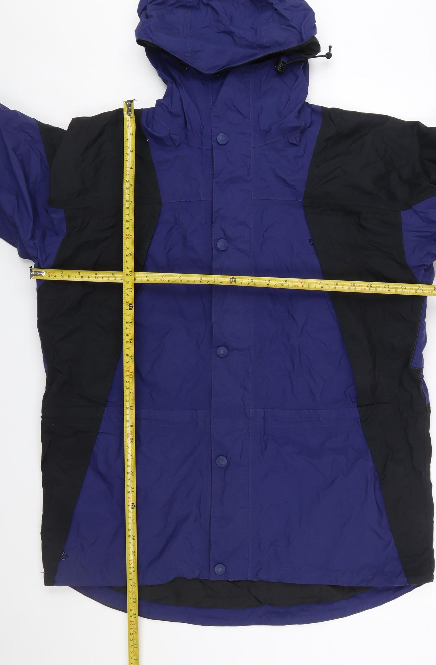 Cabela's Men's Blue Waterproof Nylon Anorak Jacket L Regular