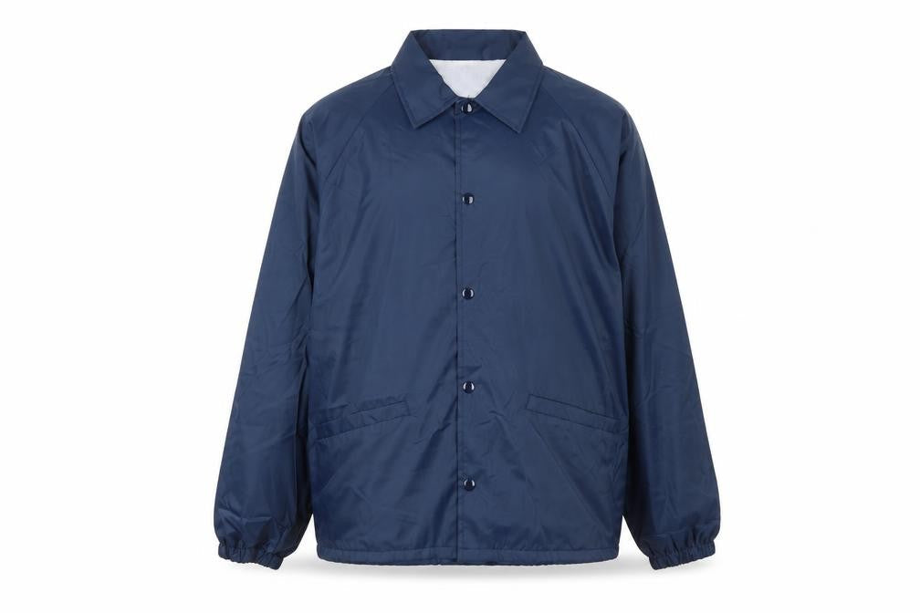 Cardinal Men's Blue Nylon Windbreaker Jacket Size M Lightweight