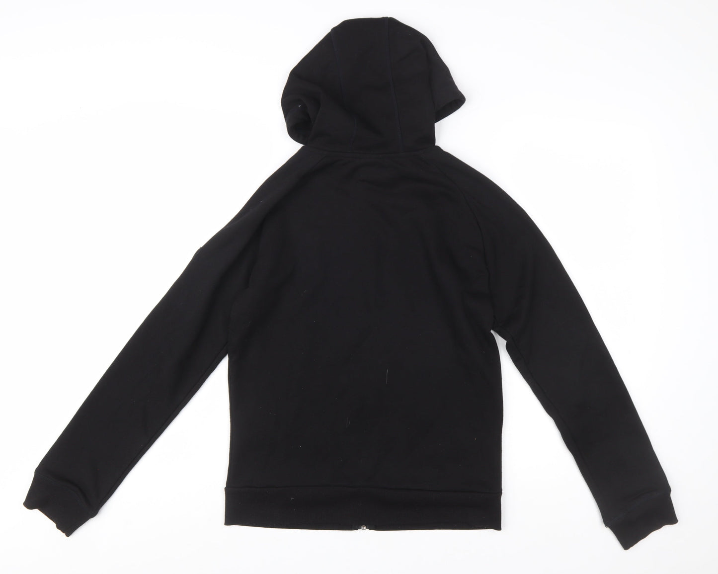 Trespass Womens Black Full Zip Hoodie UK 10 Polyester Blend