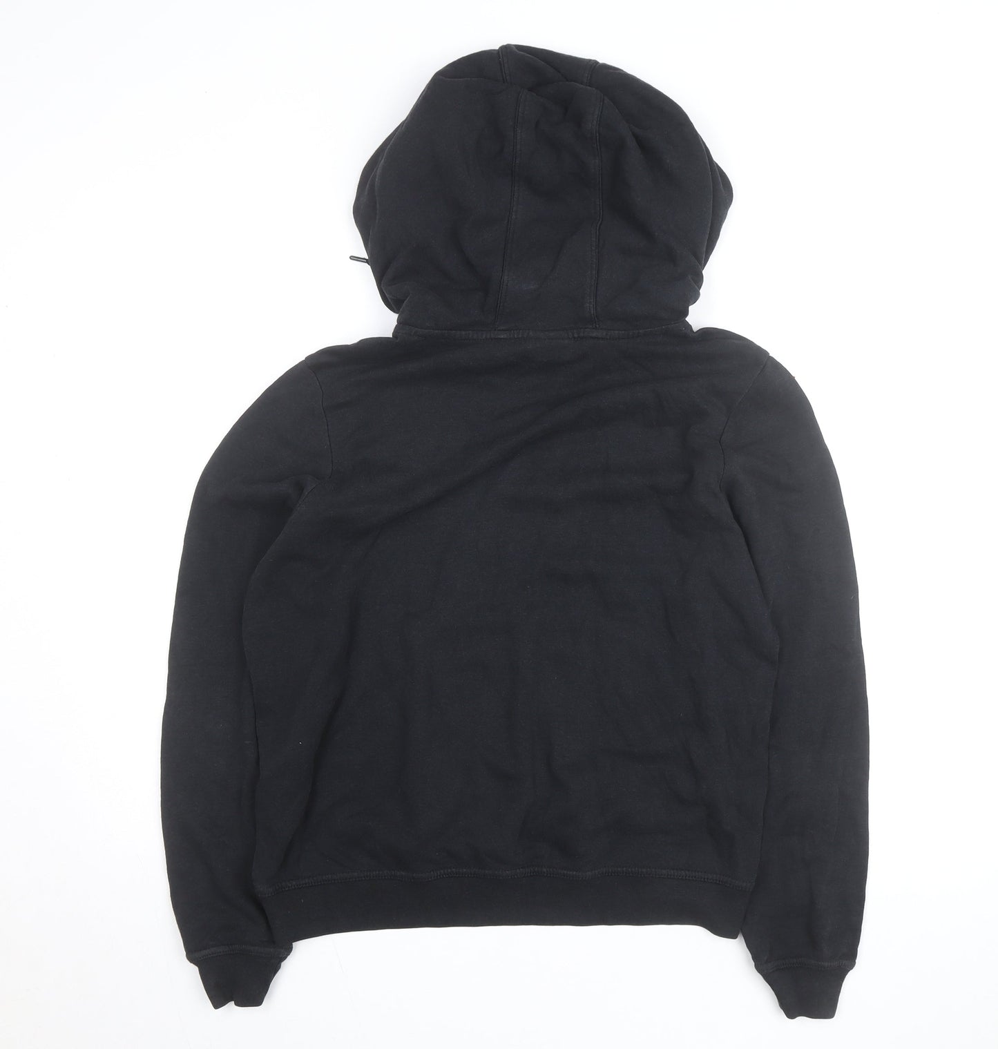 Nike Men Black Pullover Hoodie Medium Fleece Sportswear