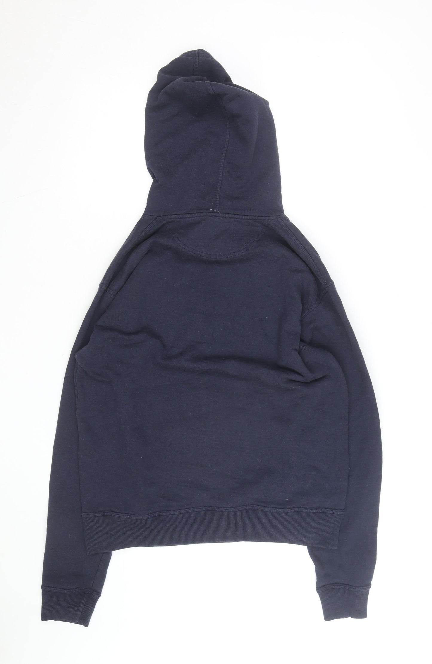 Champion Men’s Blue Pullover Hoodie Medium Logo Fleece Sweatshirt