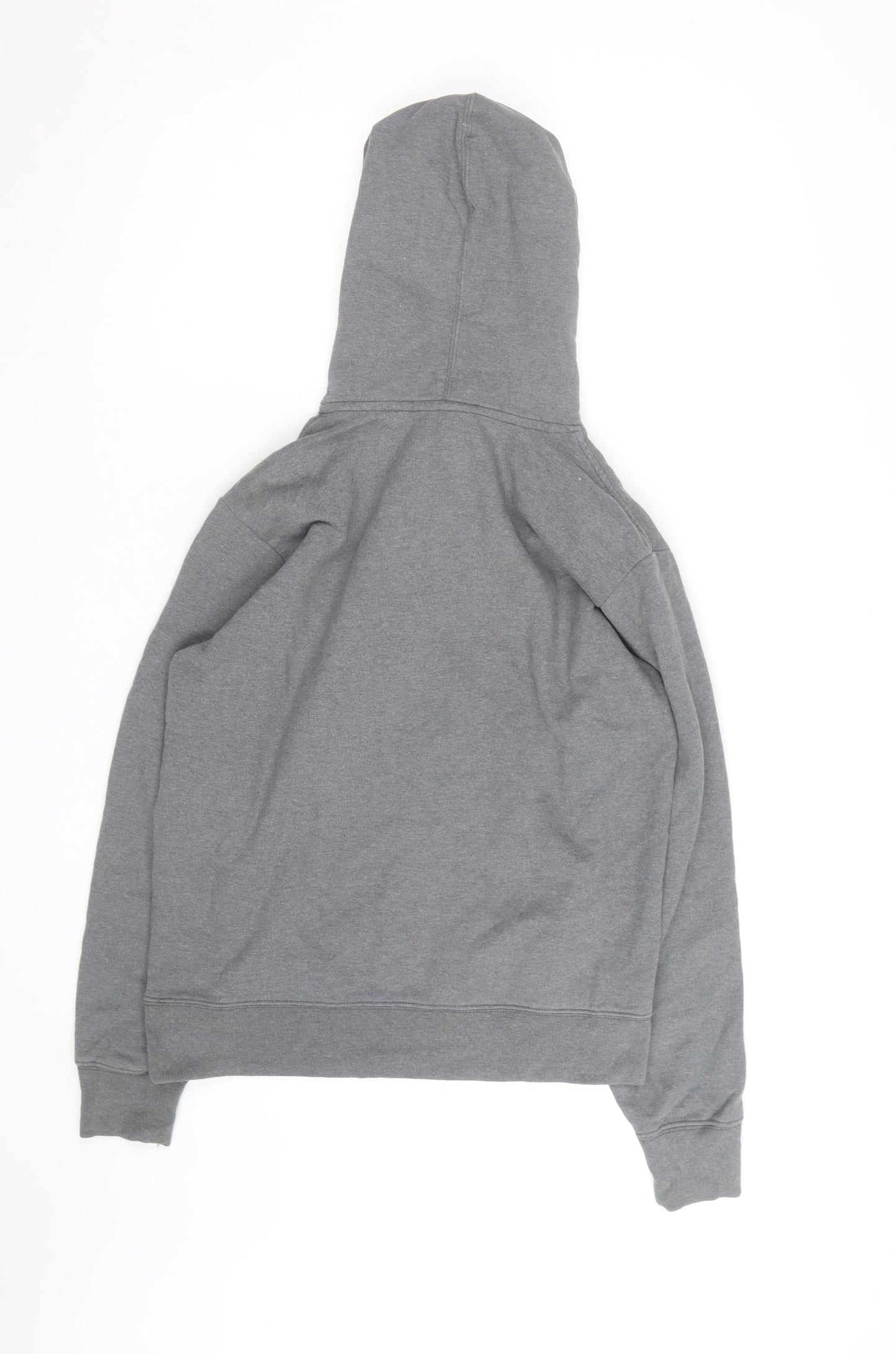 The North Face Men's Grey Pullover Hoodie Small Outdoor Fleece