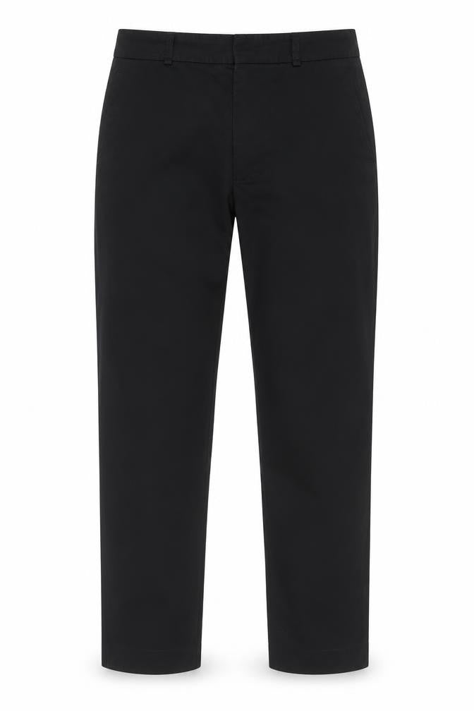 Zara Men's Black Regular Fit Chino Trousers Size M