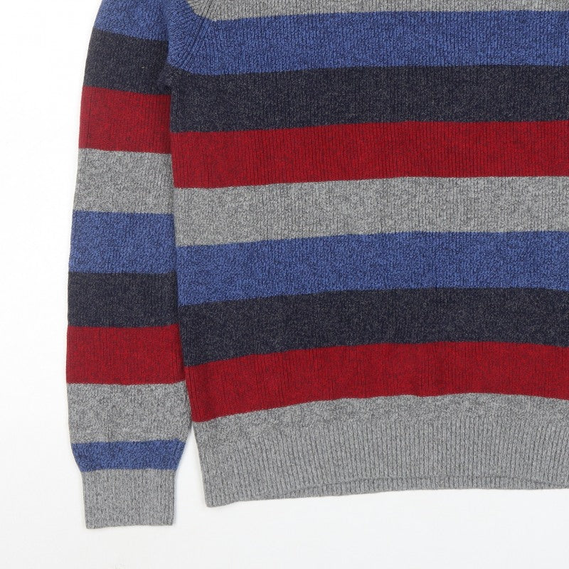 Additional view of IZOD Men's Multicoloured XL Striped Crew Neck jumper